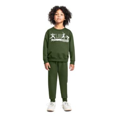 Imagem de Conjunto Blusão Club Classic Calça Bee Loop, Verde