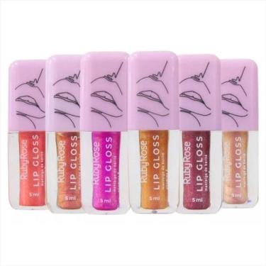 Imagem de Ruby Rose Lip Gloss HB8234 5ml, firework