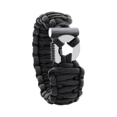 Imagem de Bracelete De Sobrevivência Cord Mag TAG - NTK, Preto, Único