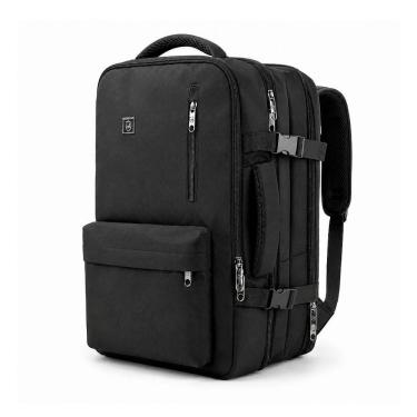 Imagem de Mochila para Notebook 33L Symetric Compartimento para Tablet Estrutura Impermeavel Preto Gshield