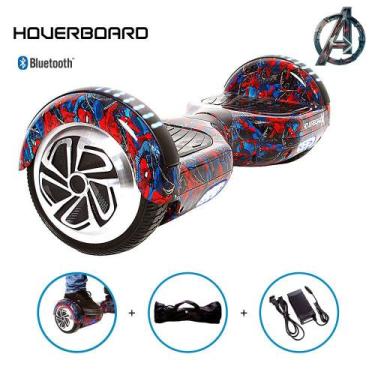 Imagem de Hoverboard 6,5" Homem Aranha Hoverboard Scooter Elétrico