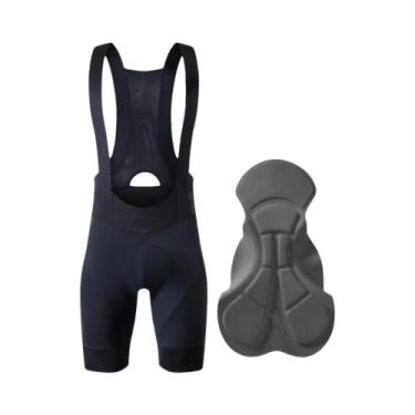 Imagem de Bermuda De Ciclismo Masculina Acolchoada Para 6 Horas, Calça Justa Par