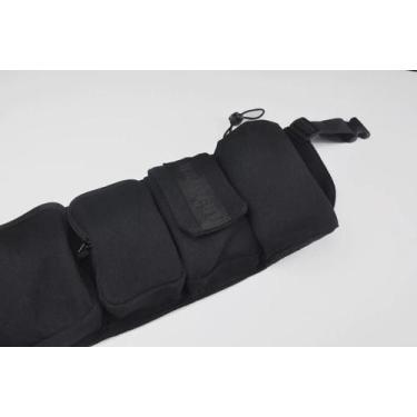 Imagem de Cartucheira Slim em Lona seis 6 bolsos. - Design Urbanoo