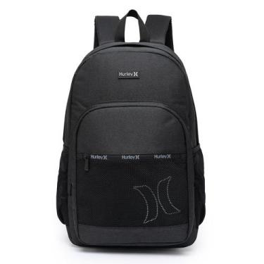 Imagem de Mochila Bolsa Masculina Hurley Executiva Notebook Escolar Trabalho, U,