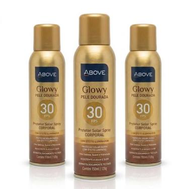 Imagem de Kit com 3un Protetor Solar Above Iluminador Glowy 150ml