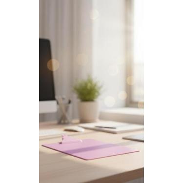 Imagem de Kit 5 Pranchetas A4 Ofício Acrílico Rosa Com Prendedor - Congratulatio