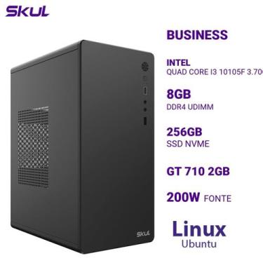 Imagem de Computador B300 Quad Core I3 10105F 3.70GHZ Memória 8GB DDR4 SSD 256GB