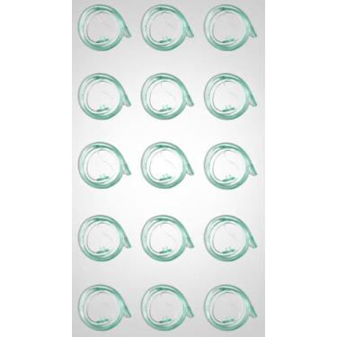 Imagem de Kit 10 Cânula Nasal Oxigênio Adulto Silicone - Congratulations Store