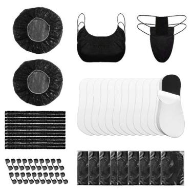 Imagem de Kit de Auto Bronzeamento ROMSPRI 50 Peças Spray Preto