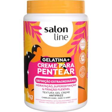 Imagem de Salon Line, Creme de Pentear, Definição Extraordinária, Vegano - Para Cabelos Cacheados, Crespos e em Transição, 1kg