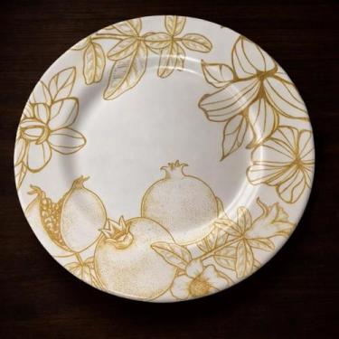 Imagem de Prato Para Bolo Com Pe 21cm Ceramica Alleanza Boleira Mini Doceira - A