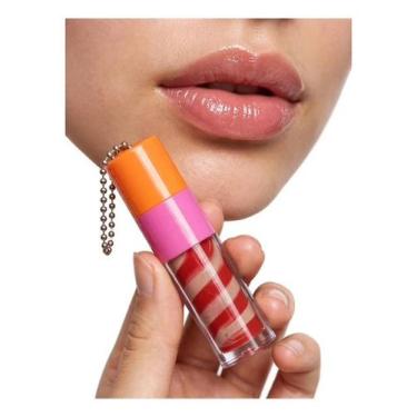 Imagem de Gloss Labial Brilho Intenso RubyRose com Chaveiro Exclusivo Hidratação