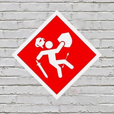 Imagem de Placa de Parede Decorativa: Flecha no Joelho