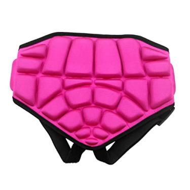 Imagem de Milageto Shorts de Proteção para Acolchoados em 3D para E Calções com Almofada de Bunda, Cor de rosa