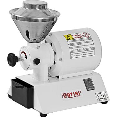 Imagem de Moinho Moedor Café Grãos Elétrico Industrial 8kg/h Branco Bivolt Botini