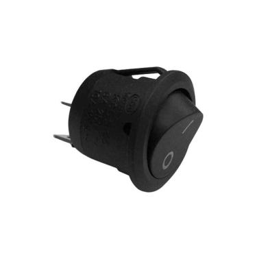 Imagem de Chave Gangorra Liga Desliga KCD1-105-101 Preta 10 Unidades 