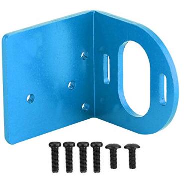 Imagem de Base do motor RC,suporte de montagem do motor ajust¨¢vel em metal Suporte do assento Base em forma de L Assento fixo para motores 540 3660 3650 RC Acess¨®rio(Blue), Base de assento ajust¡§¡ével do s