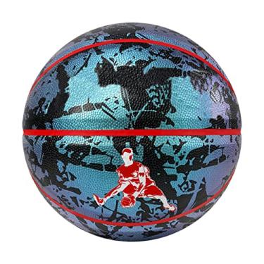 Imagem de No. 7 Basquete de rua, design personalizado, resistente a roupas de couro macio, boa sensação de tiro, presente de aniversário, uso interno e externo. (Três cores),Blue