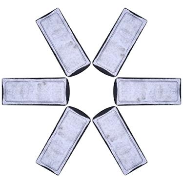 Imagem de Cartucho de filtro de aquário, cartucho de filtro de tanque de peixes, substituição de algodão de filtro de aquário de 6 peças, tanque de peixes pendurado com algodão de filtro embutido, acessóri