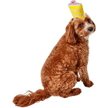 Imagem de Rubie's Gorro de aniversário para animais de estimação, como mostrado, pequeno/médio