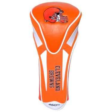Imagem de Capa de cabeça para motorista Team Golf NFL Golf Club Apex único, serve para todos os grandes clubes, design realmente elegante, Cleveland Browns, One Size Fits All