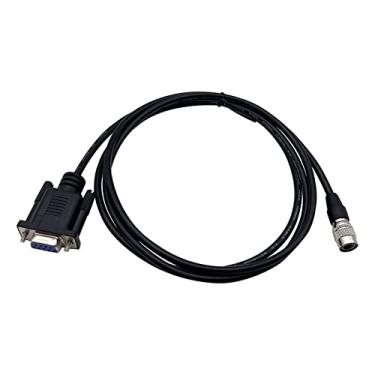 Imagem de Cabo de dados de download de porta COM de 5 pinos compatível para topografia total de estações