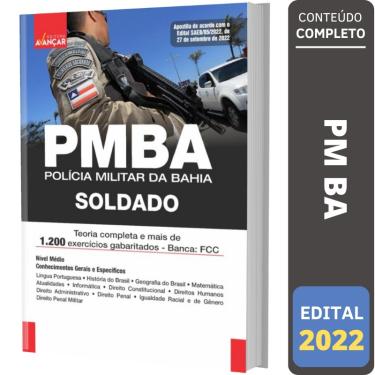 Curso Preparatório para o Concurso da Polícia Militar da BAHIA - Soldado -  BRASIL CUPONS