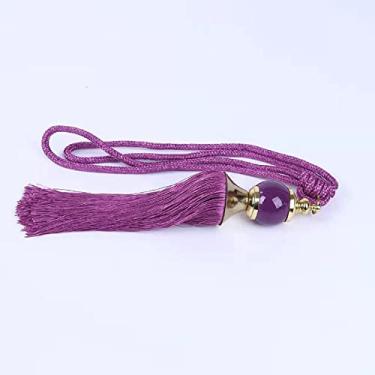 Imagem de Suportes de cortina Cortina de corda de ligação de borla Cortina de corda pendurada borla Cinta de cortina pendurada acessórios de bola, T11,2 PCS