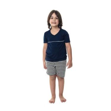 Imagem de Pijama Família Viscolycra - Masculino Infantil - Fuzz Home Wear