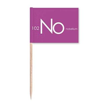 Imagem de Elementos Químicos Mesa Period Actinida Nobelium Sem Palito Marcadores Topper Decoração de Festa