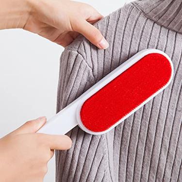 Imagem de Escova Tira Pelo Papa Bolinha de Roupa Carpete Sofá com Cabo Durável