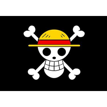 Camiseta Luffy Bandeira Pirata
