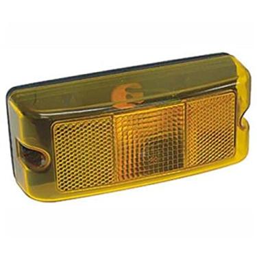 Imagem de Lanterna Lateral Amarelo Lente Gf029 Medidas C142 X A60 X P45