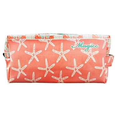 Imagem de Necessaire Praia Feminina Estrela-do-Mar Salmão, Magicc