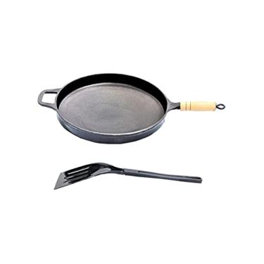 Imagem de Frigideira Fundo Abaulado Antiaderente Cabo 30cm e Espátula