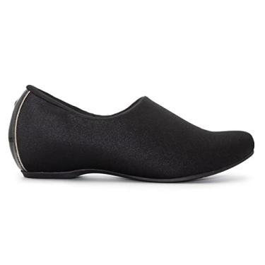 Imagem de Sapatilha Usaflex Feminina Elastano Salto Embutido Joanetes N2251DB