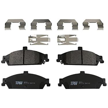Imagem de TRW Conjunto de pastilhas de freio a disco Pro TRM0752 para Pontiac Grand Am 1999-2005, frente e outras aplicações