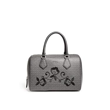 Imagem de GUESS Bolsa com logotipo Factory Curran, Carvão, ONE
