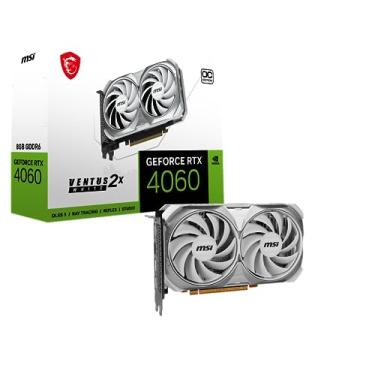 Imagem de Placa de Video RTX4060 8GB GDDR6 128BITS VENTUS 2X OC WHITE MSI 912-V516-030