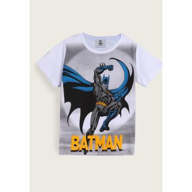 Imagem de Infantil - Camiseta Fakini Batman Branca Fakini 102303528 menino