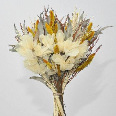 Imagem de Buquê de flores desidratadas eucalipto decoração
