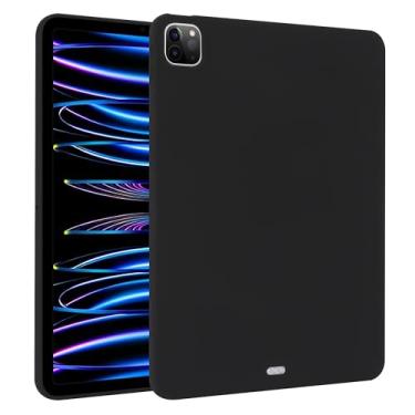 Imagem de Capa para tablet compatível com iPad Air 3 2019 10,5 polegadas oft TPU capa protetora fina à prova de choque, capa inteligente leve de ajuste fino (cor: preto)