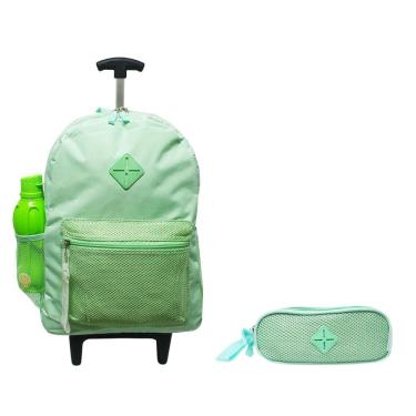 Imagem de Mochila Rodinhas Universitária Feminina Adulto Juvenil