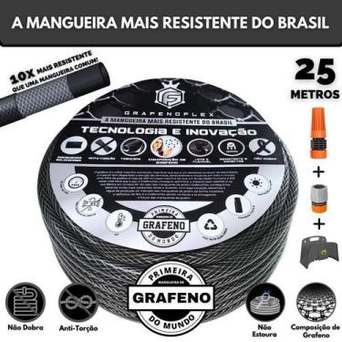 Imagem de Mangueira Grafenoflex Grafitte 25M - Resistente E Flexível