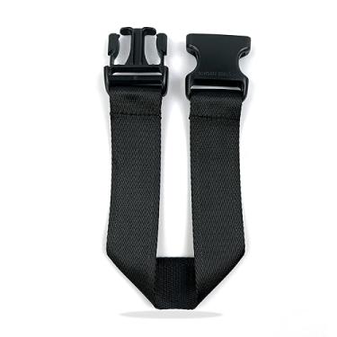 Imagem de Pander Extensor de alça para bolsa de cinto – serve apenas para bolsas de cinto Pander 1L e maiores, adiciona 34,3 cm de comprimento, alça de extensão de náilon, não serve para outras marcas, Preto