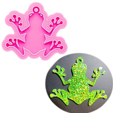 Imagem de Angel Wings Molde de chaveiro sapo – construção de silicone – fabricação de joias DIY – artesanato em resina – rosa