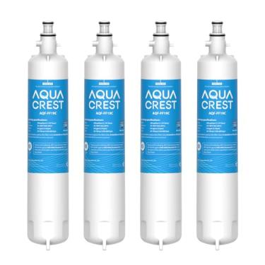 Imagem de AQUA CREST Filtro de água para geladeira GE® RPWFE, RPWF (com CHIP), compatível com GYE22HMKES, GYS22GMNES, GYE22HBLTS, DFE28JSKSS, GFE28HMHES, GNE29GYNFS, GFE28GYNFS, 4 filtros