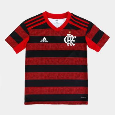 Imagem de Camisa Flamengo Juvenil I 19/20 s/n° Torcedor Adidas-Unissex