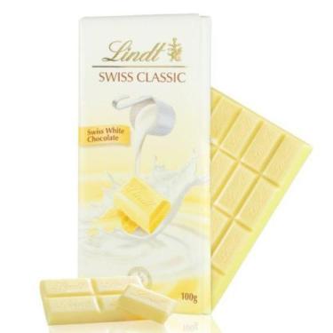 Imagem de Barra De Chocolate Lindt Swiss Classic Branco 100G