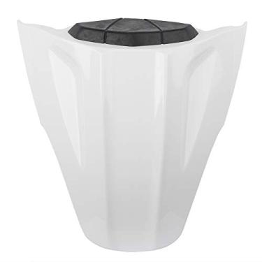 Imagem de Capa de assento traseiro de motocicleta carenagem capota traseira de passageiro cauda ABS capa de extremidade adequada para Kawasaki Ninja ZX10R ZX-10R 2011-2015 (branca)